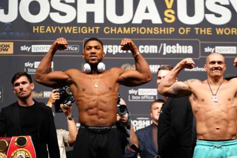 Joshua’s trainer reveals secrets to success including naps, sound-proof bedroom and pre-fight..