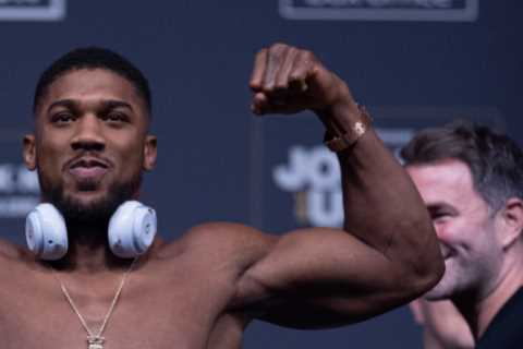 Anthony Joshua remembers nights at the Opera House a mile from Spurs ground where 68,000 fans will..