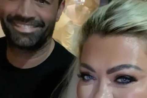 Gemma Collins tucks into a £700 steak covered in GOLD on date with boyfriend Rami at Salt Bae’s..