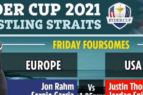 Ryder Cup 2021 LIVE: Stream, TV channel, UK start time, pairings as DeChambeau OUT of singles for..