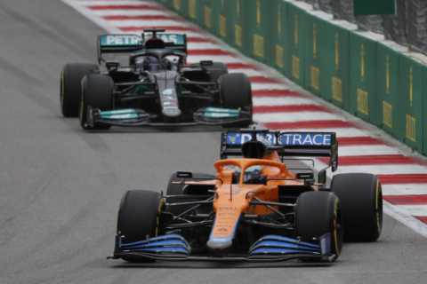 Hamilton wins 100TH F1 Grand Prix with amazing late victory in Sochi to reclaim title lead and deny ..