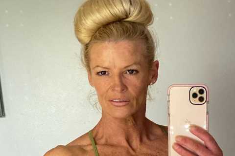 Gladiator’s Lightning, 49,  STILL looks incredible after becoming a bodybuilder 21 years after..