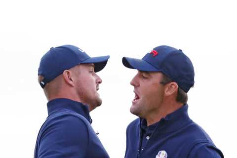 Forget Miracle at Medinah as USA close in on Ryder Cup glory with Europe trailing 11-5 after..