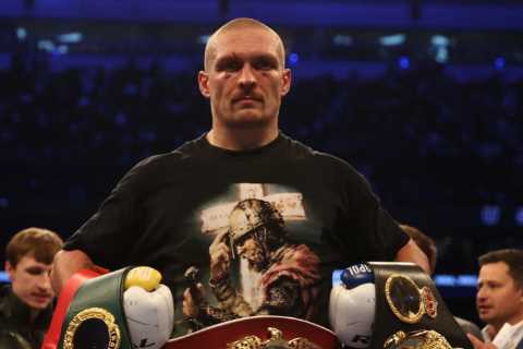 Oleksandr Usyk reveals corner talked him out of KO’ing Anthony Joshua as new heavyweight king says..