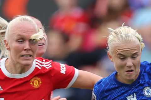 Man United 1 Chelsea 6: Harder nets wonder goal as WSL champs brush Red Devils aside