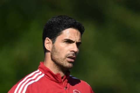 Mikel Arteta shows Arsenal flops infamous Keown vs Van Nistelrooy snap as he demands more fighting..