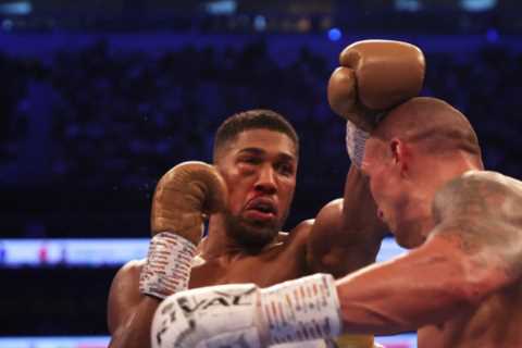 Dillian Whyte accuses ‘gun-shy’ Anthony Joshua of lacking ambition after he lost world titles to..