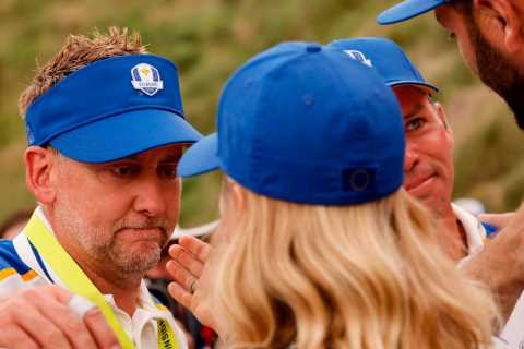 Ian Poulter breaks down in tears on what could be last Ryder Cup appearance as he makes history..