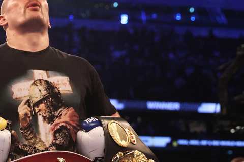 Anthony Joshua’s promoter Eddie Hearn says Oleksandr Usyk is behind only Canelo Alvarez in boxing..