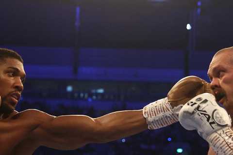 Anthony Joshua incredibly says Oleksandr Usyk fight WASN’T toughest of his career as he plans to..