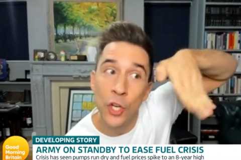 GMB guest Russell Kane furiously slams ‘idiots’ panic-buying petrol as he tells queuers to ‘sod off’