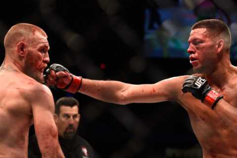 Conor McGregor brands Nate Diaz’s boxing skills ‘p***’ compared to brother Nick and goads rival by..