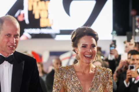 Kate &amp; William at Bond premiere showed ‘they’re the  royal power couple – not Meghan &amp;..