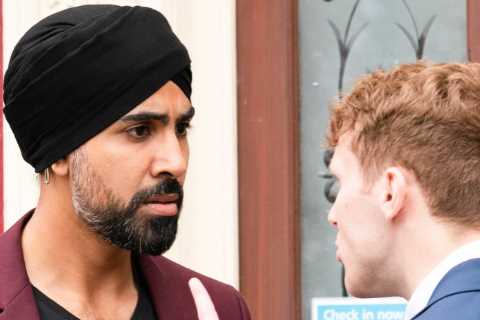 EastEnders spoilers: Kheerat Panesar reacts violently after discovering mum Suki kissed Honey..