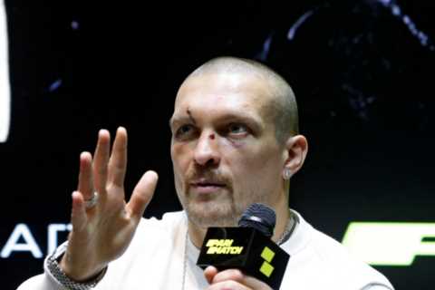 Oleksandr Usyk reveals how hard Anthony Joshua REALLY hits with power punches after being ‘sent to..