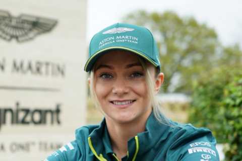 Motor racing ace Jessica Hawkins starring in new Bond film after answering Facebook ad and nearly..