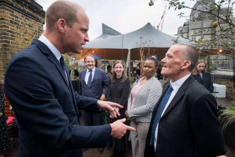 Prince William recalls joining mum Princess Diana at homeless shelter on return visit to speak with ..
