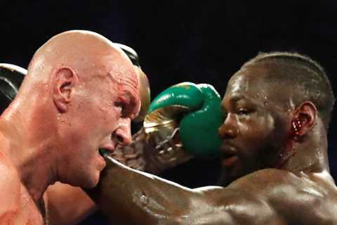 Tyson Fury urges Anthony Joshua to ‘swing away’ at Oleksandr Usyk in rematch and but says Deontay..