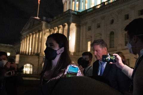 Manchin, a key Democratic holdout, deepens the party’s impasse on Biden’s agenda.