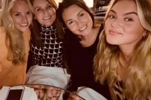 EastEnders star Lacey Turner enjoys glam night out with her rarely seen sisters and mum