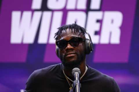 Deontay Wilder insists Tyson Fury is ‘coming up with a masterplan to cheat again’ ahead of..