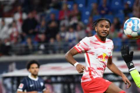 Chelsea ‘in transfer talks with RB Leipzig star Christopher Nkunku but face competition from Man..