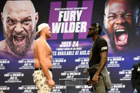 Tyson Fury says he’s heavier than he was for Deontay Wilder rematch and ‘training like Rocky’ ahead ..