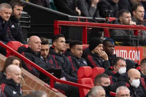 Solskjaer benching Cristiano Ronaldo is a ‘sackable offence’, warns Agbonlahor as he launches..