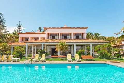 Cristiano Ronaldo shared £3.5k-a-week fishing village home with Georgina Rodriguez and kids during..