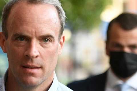 Dominic Raab will put lags in high-vis waders to work pulling shopping trolleys out of canals