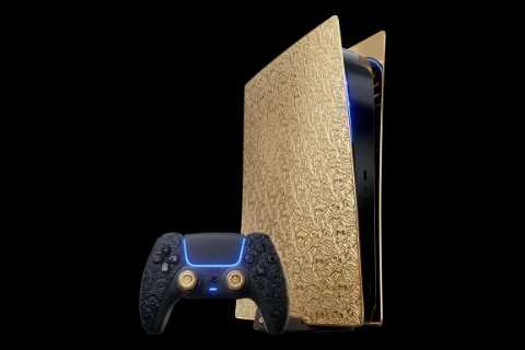You can buy a solid GOLD PS5 today – but you won’t believe the price