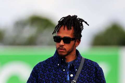 Lewis Hamilton wears ‘daring’ Burberry kilt ahead of Turkish GP and hopes to inspire others to ‘be..