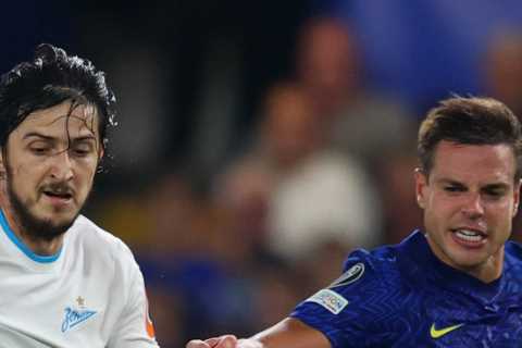Arsenal considering shock transfer move for Sardar Azmoun with Zenit St Petersburg seen as..