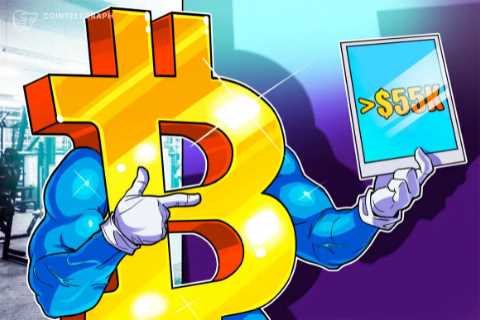 What Bitcoin correction? BTC price holds $55K despite several bearish indicators 