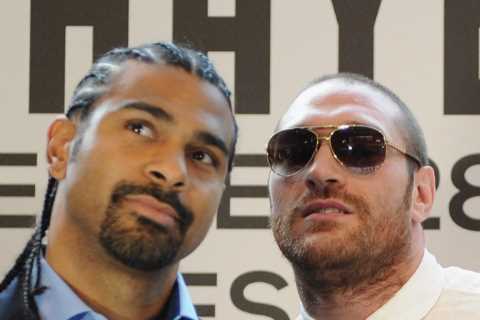 David Haye thinks Tyson Fury will ‘raise his game’ and beat Deontay Wilder again despite training..