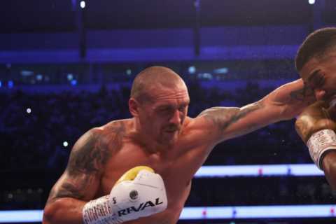 Anthony Joshua told to ‘get rid’ of all his trainers and ‘change’ tactics for Usyk rematch by..