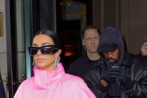 Kim Kardashian heads to SNL with ex Kanye West, Kris Jenner &amp; Khloe before hosting debut where..