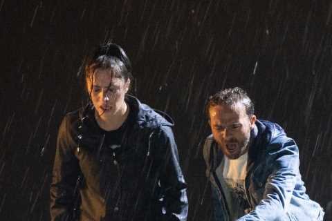 Dramatic pics from Coronation Street set show soap’s killer garden sinkhole