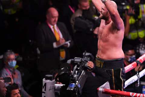 ‘Fight Usyk or don’t bother’ Tyson Fury’s dad delivers KO blow to AJ and Whyte clashes as he claims ..