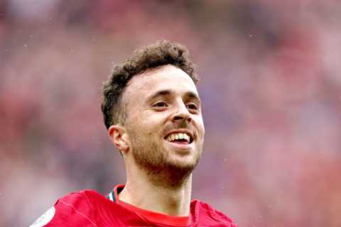Liverpool suffer injury scare as Diogo Jota sits out of Portugal training and could be sent home..