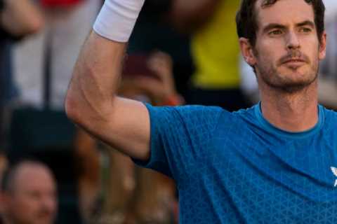 Watch Andy Murray hit underarm ACE serve against Carlos Alcaraz Garfia, 18, at Indian Wells.. but..