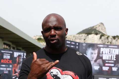 Five next opponents for Dillian Whyte if he beats Otto Wallin including Tyson Fury and Andy Ruiz Jr ..