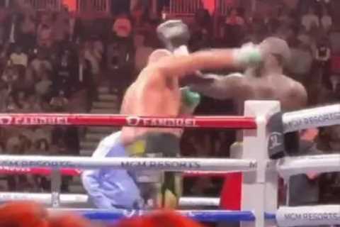 Watch moment Tyson Fury ‘takes Deontay Wilder’s SOUL’ as new footage shows sweat fly off American..