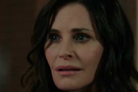 Scream fans seriously distracted by Courteney Cox’s appearance in horror reboot’s chilling first..
