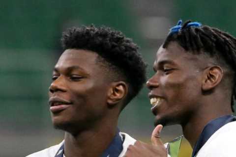 Man Utd join Chelsea in Aurelien Tchouameni transfer race with 21-year-old Monaco midfielder being..
