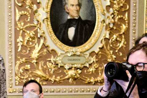 As Budget Bill Hangs in Limbo, Kyrsten Sinema Heads to Europe