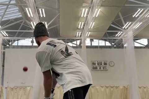 Watch Ben Stokes back batting in the nets following broken finger layoff in massive boost for..