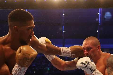 Eddie Hearn accidentally lets slip he thinks Oleksandr Usyk will BEAT Anthony Joshua in rematch in..