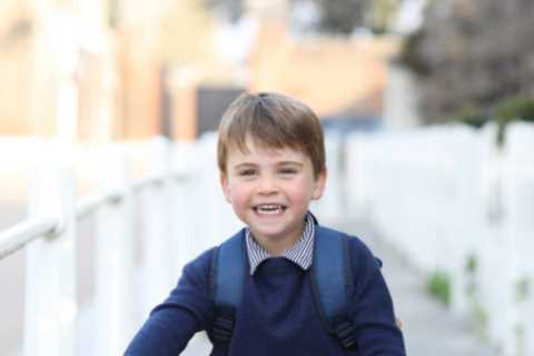 Prince William gives rare insight into royal home life as he jokes son Louis ‘lives outside’