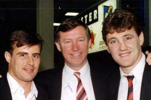 Sir Alex Ferguson smashed Steve Bruce’s phone in Man Utd half-time dressing room row as he awaited..
